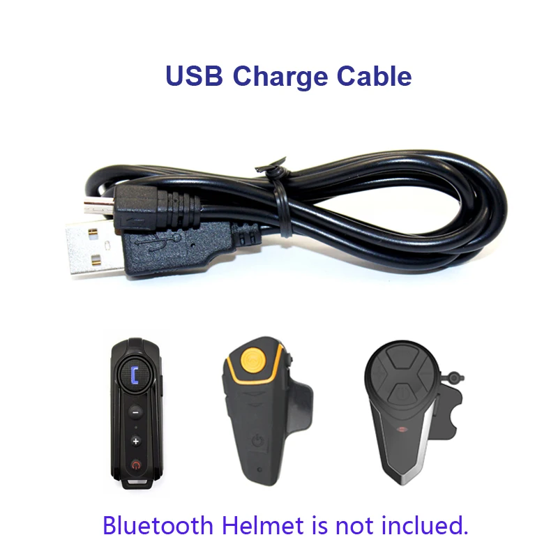 Аксессуары для мотоциклетного велосипедного шлема USB кабель зарядки внешняя