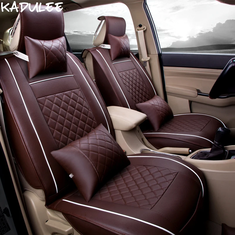 Комплект чехлов для автомобильных сидений KADULEE из искусственной кожи hyundai i30 kia