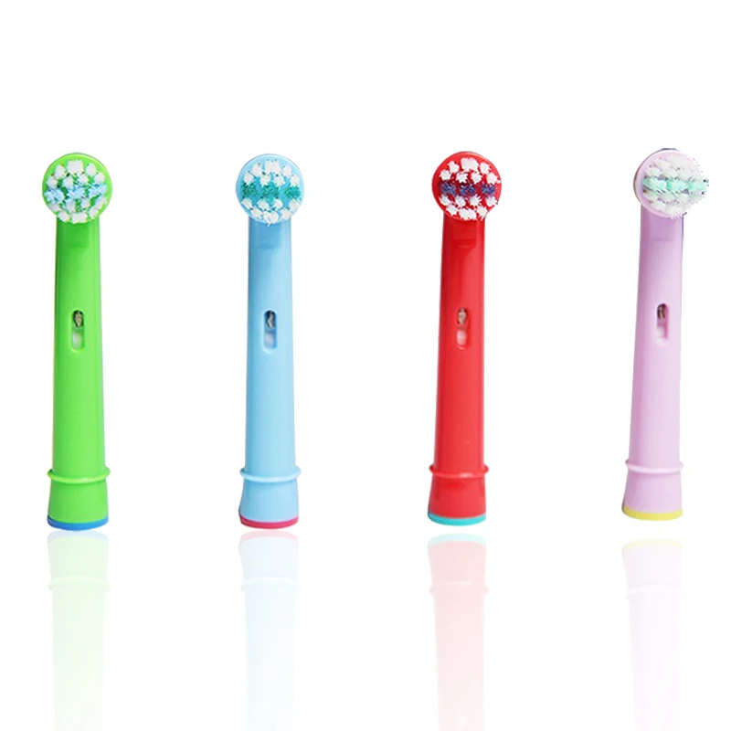 

4pcs Replacement Kids Children Tooth Brush Heads For Oral-B Electric Toothbrush Fit Advance Power/Pro Health/Triumph/3D Excel