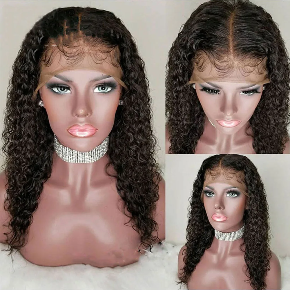 

Malaysian Curly Wig 360 Full Lace Wig Preplucked Lace Front Wigs Black Women Lace Wig Frontal Long Human Hair With Remy Hair
