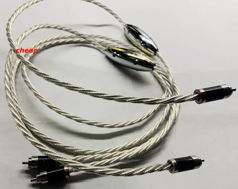 

Hi End Crystal Cable's Crystal Connect Absolute Dream RCA Interconnect Cable