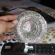 Hdc0781 индийский из металла с цветочным рисунком в винтажном стиле Круглый Ладан горелки, Ладан держатель, Йога бар декора искусства