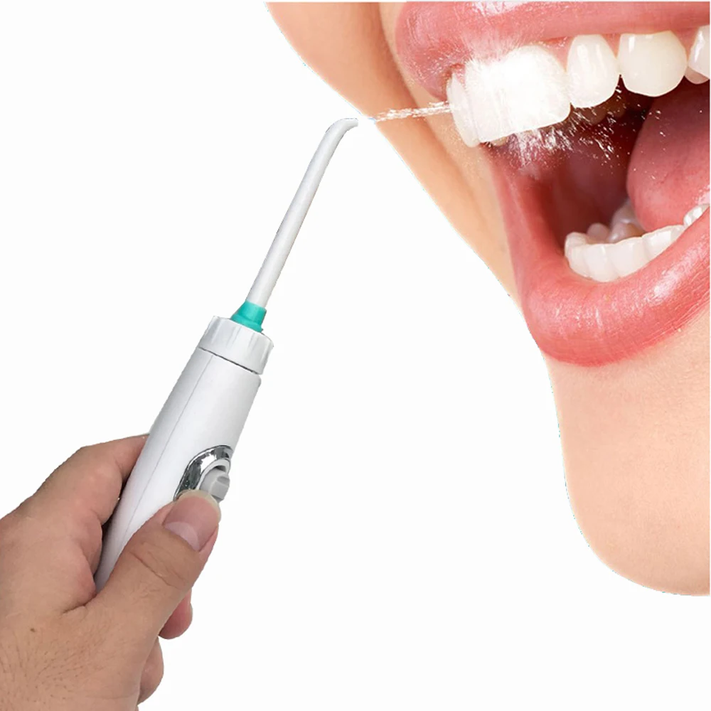 6 наконечников портативный беспроводной электрический ирригатор полости рта кран зубная водная струя ирригатор нить Уход за полостью рта