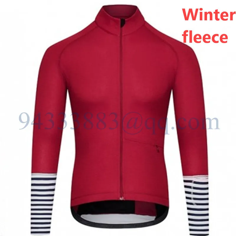 

2019 men cycling jersey winter women long sleeve Fleece warm Cycling shirt red stripe sports bike jersey maillot ciclismo custom