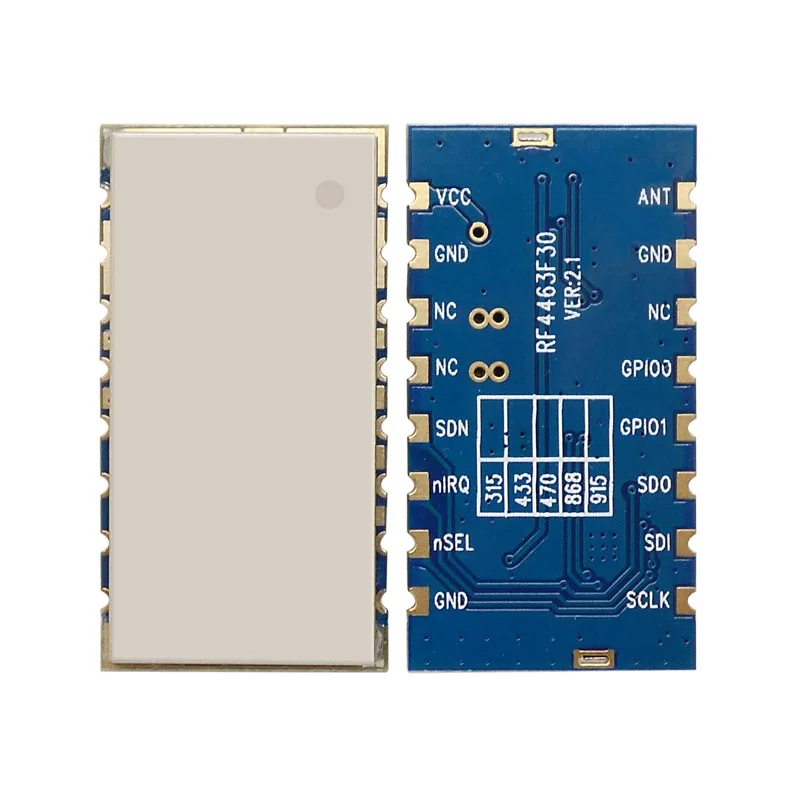 2 шт. RF4463F30 + антенна 868 МГц 500 МВт 27dBm RF SI4463 беспроводной передатчик и приемник