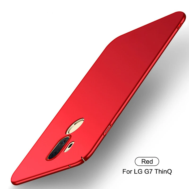 Для LG G7 чехол ThinQ Ультратонкий для Беспроводная зарядка Телефон G710 жесткий