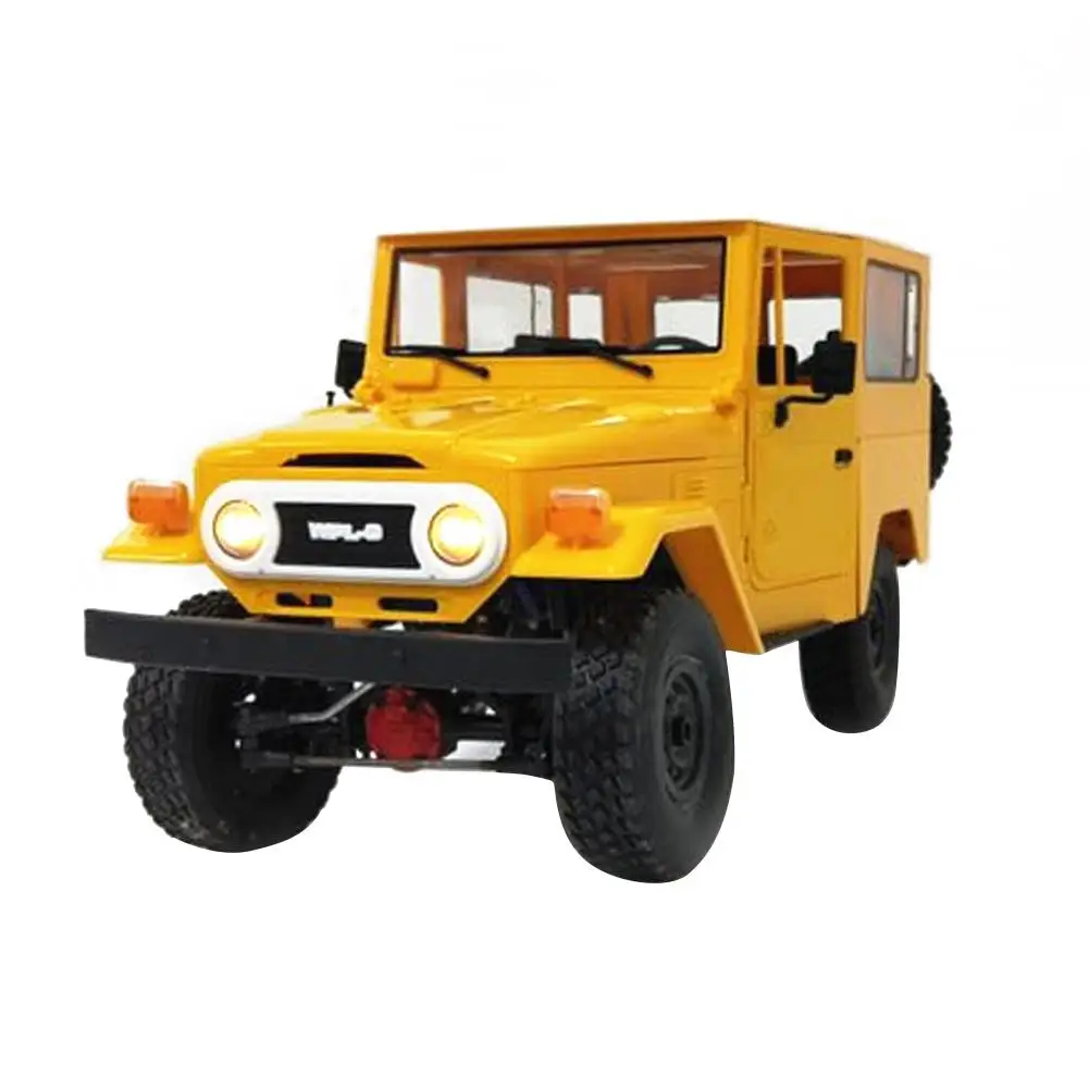 LeadingStar WPL FJ40 DIY 1:16 комплект RC подъемник Внедорожный гоночный автомобиль игрушка - Цвет: Yellow KIT