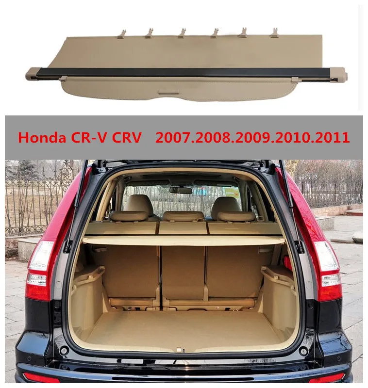 Здесь продается  For Honda CR-V CRV 2007.2008.2009.2010.2011 Rear Trunk Security Shield Cargo Cover High Qualit Auto Accessories Black Beige  Автомобили и Мотоциклы