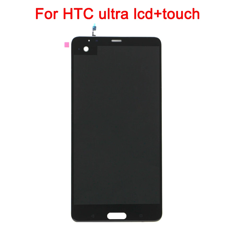 JPFix для HTC U Ultra ЖК-дисплей экран стекло замена дигитайзер в сборе со средней рамкой