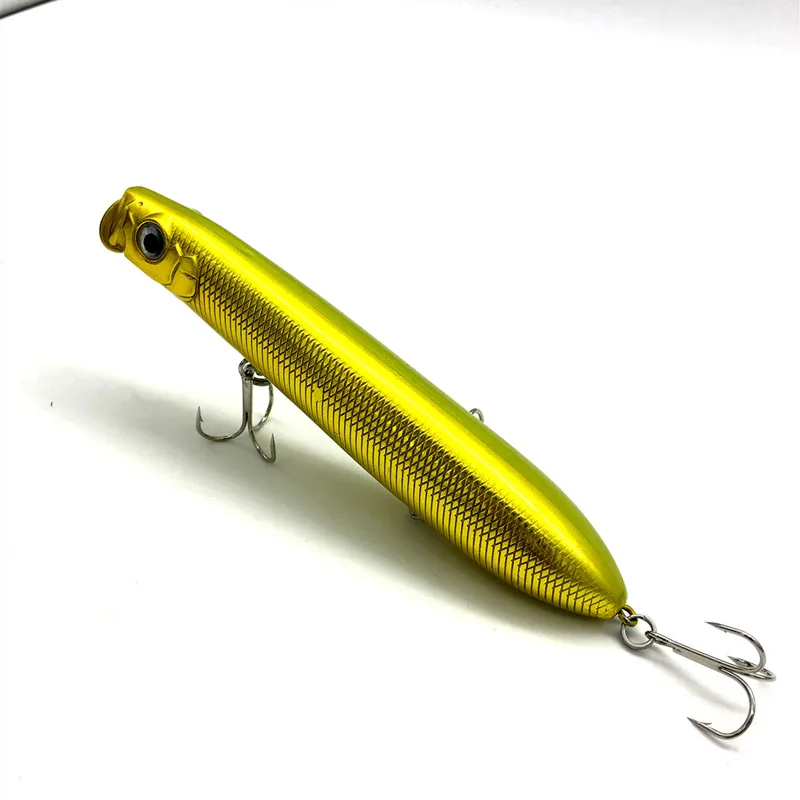 125 мм искусственная приманка Pesca Peche Fishing жесткий Поппер воблер для рыбалки Top Water