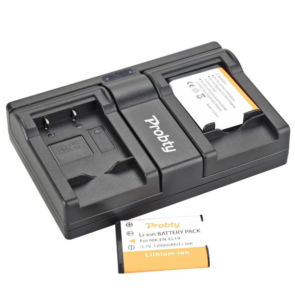 Coolpix S33 Nikon S3100 Charger EN-EL19 Battery Charger For Nikon