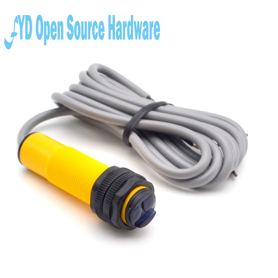 

E18-D80NK with DuPont head diffuse reflectance infrared photoelectric switch avoidance sensor module 3-80CM