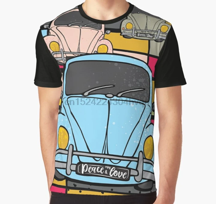 

All Over Print 3D Tshirt Men Funny T Shirt Datsun 1600 Full Print Big print Graphic T-Shirt