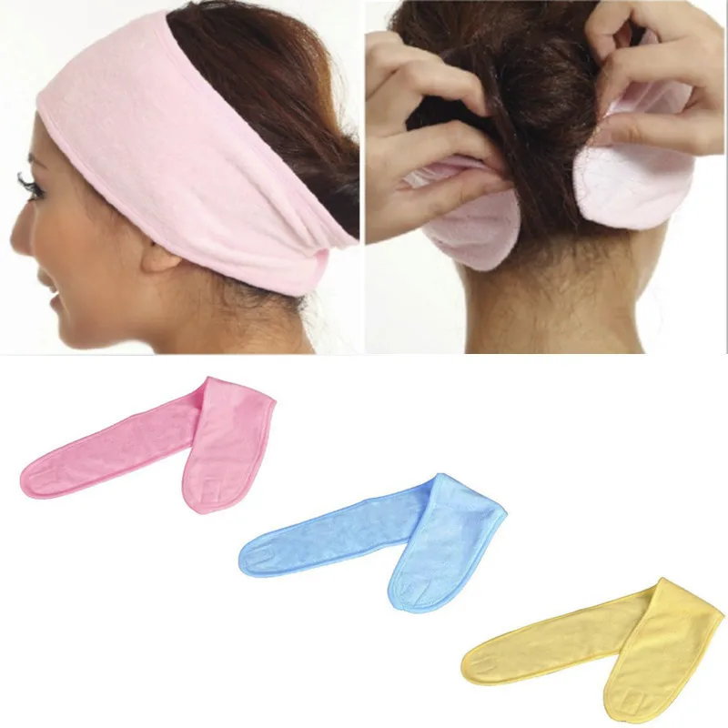 

1 PC Bath Shower Headband Make Up Wash Cosmetic Head Wrap Hair tool for Pregnant Women Scarf Hat Postpartum Wind Cold Makeup set