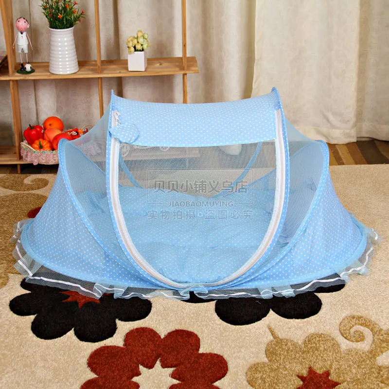 Детская противомоскитная сетка высокого качества детская палатка матрас Колыбель Кровать Навес Подушка+ подушка