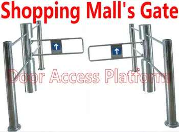 

Shopping Mall's Gate Wing Swing Gate access control gate Metal Case Entrance gate turnstile barrier swing gate door entry +exit