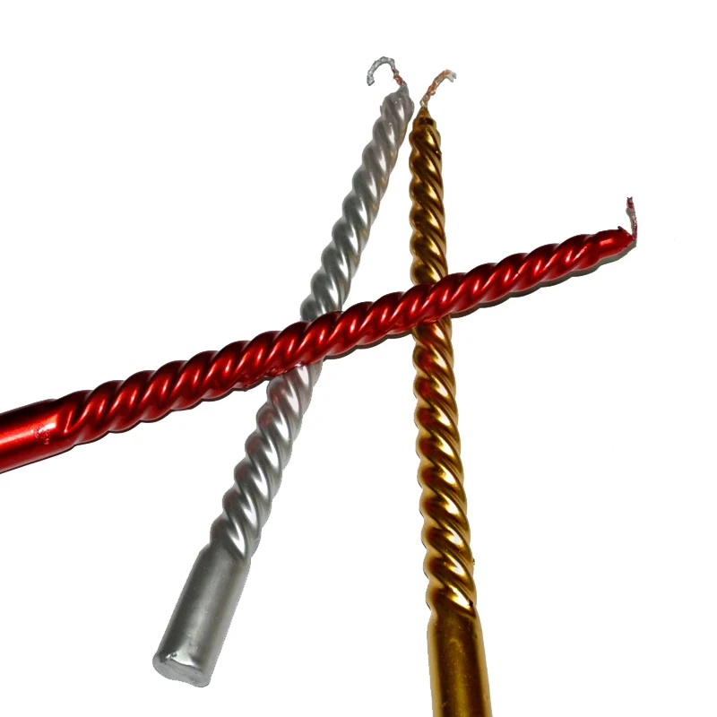 10 spiral candle thread candle mousse candle 12 box 3in Candles from