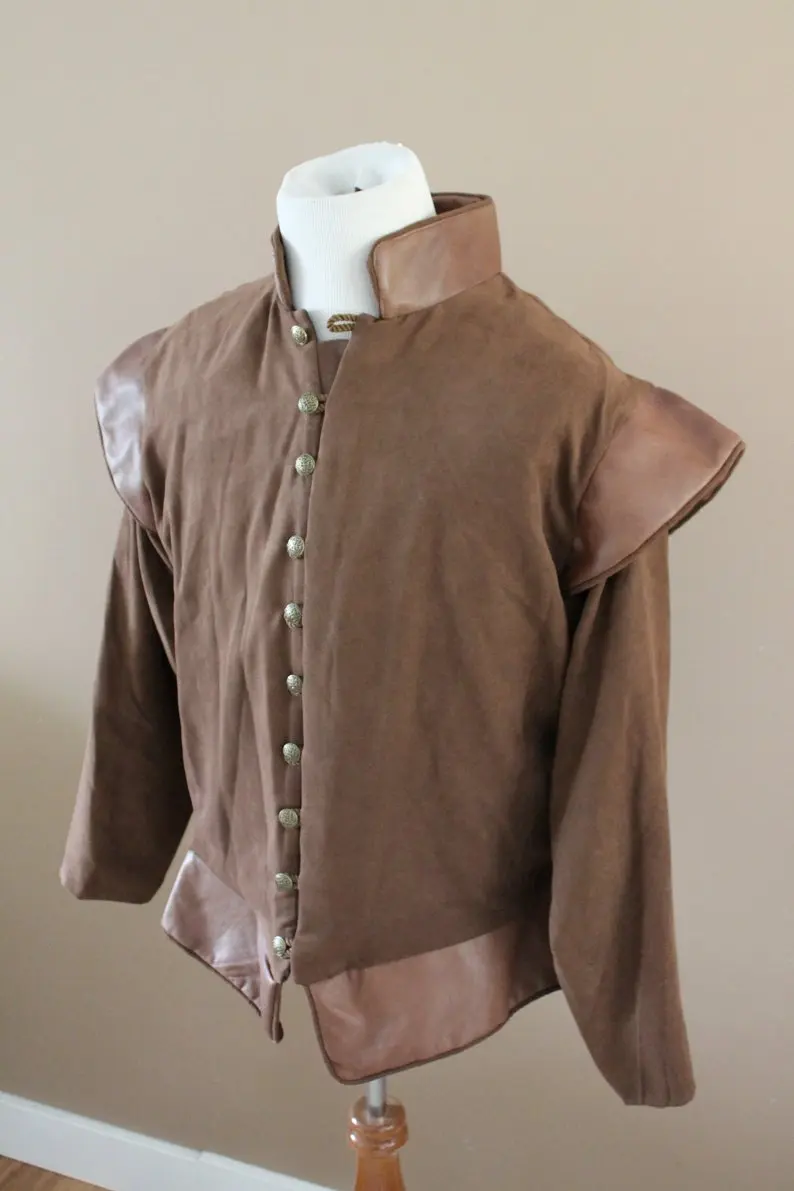 Мужской маскарадный костюм Tudor Doublet The tuдорс King henри Средневековый Ренессанс