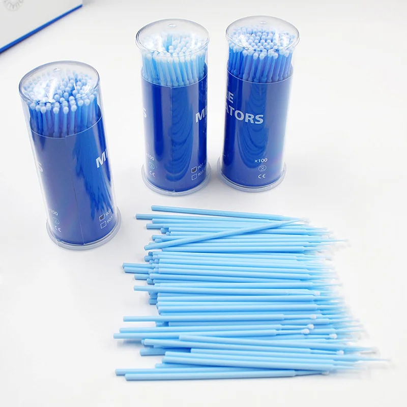 

100Pcs/Box Dental Micro Brush Disposable Materials Tooth Applicators Sticks Oral Hygiene Teeth Care MSI-19