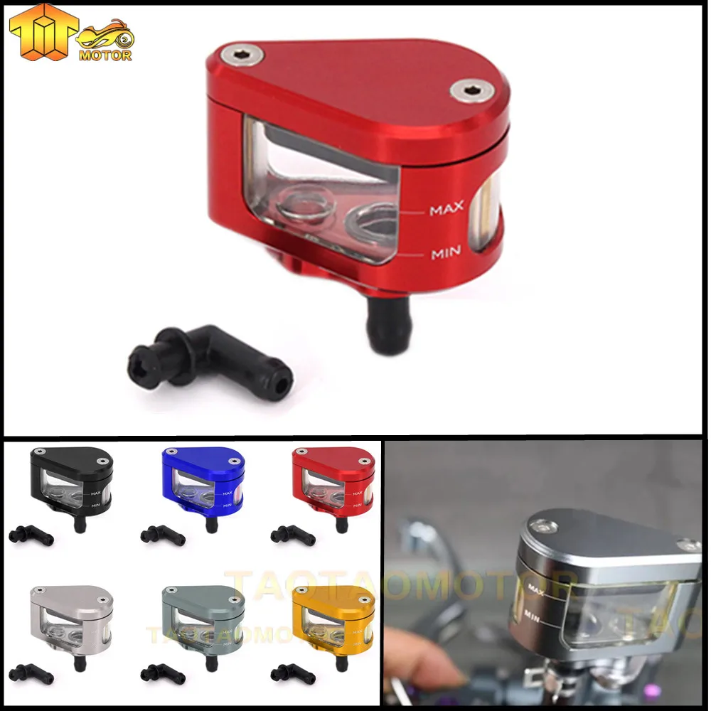 

Universal Motorcycle Brake Fluid Reservoir Clutch Tank Oil Fluid Cup For Kawasaki YAMAHA YZF-R6 / YZF-R1 YZF-R3 YZF-R25 YZF-R15