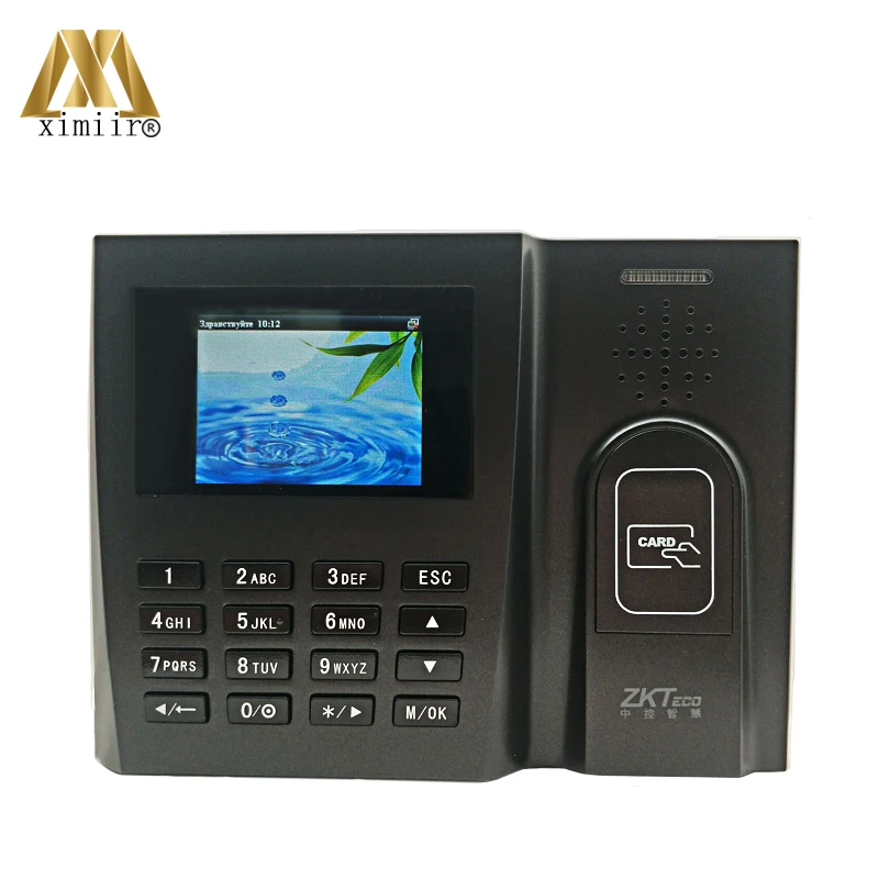 ZK MU260 13,56 мГц карта MF Биометрические посещаемость времени Запись карт IC время сотрудника посещаемость с WI-FI