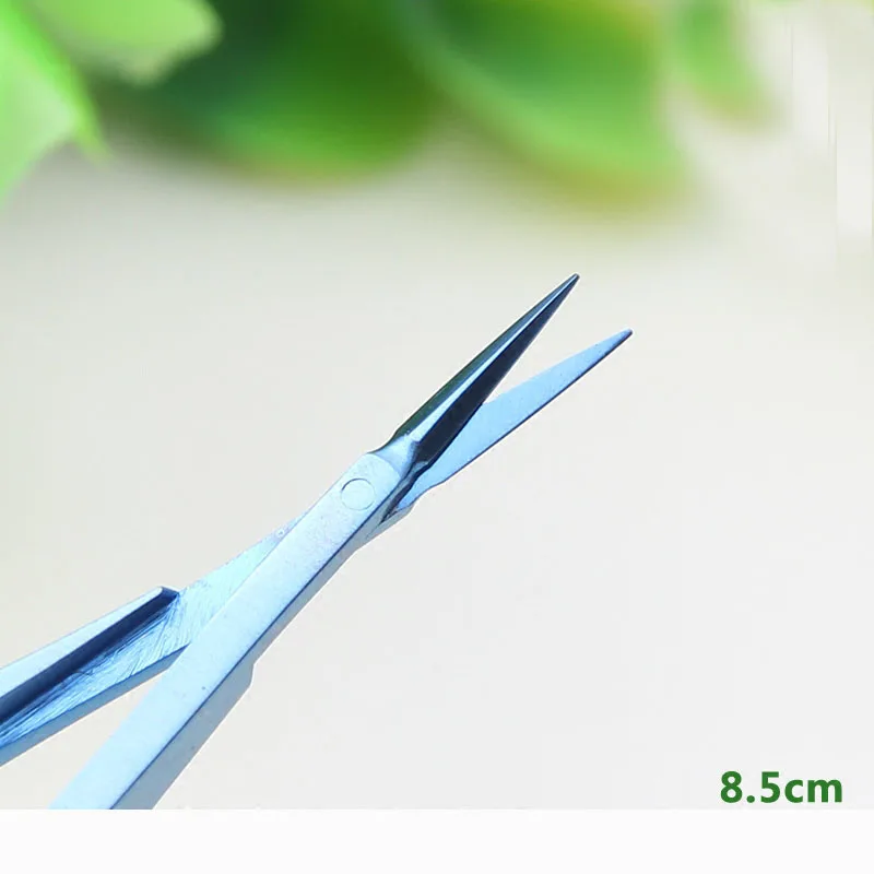 Ophthalmic microsurgery Stainless steel scissors animal experiment 8.5cm Venus scissors surgical tools 2