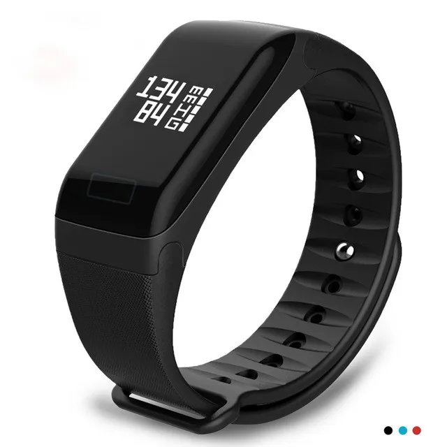 

F1 Smart Bracelet Heart Rate Blood Pressure Monitor Call Reminder Fitness Tracker Waterproof Activity Tracker for iPhone