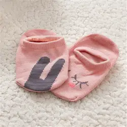 Для маленьких мальчиков и девочек летние шорты дышащие носки-башмачки милые мягкие Натуральный Хлопок тапочки Нескользящие Асимметричные