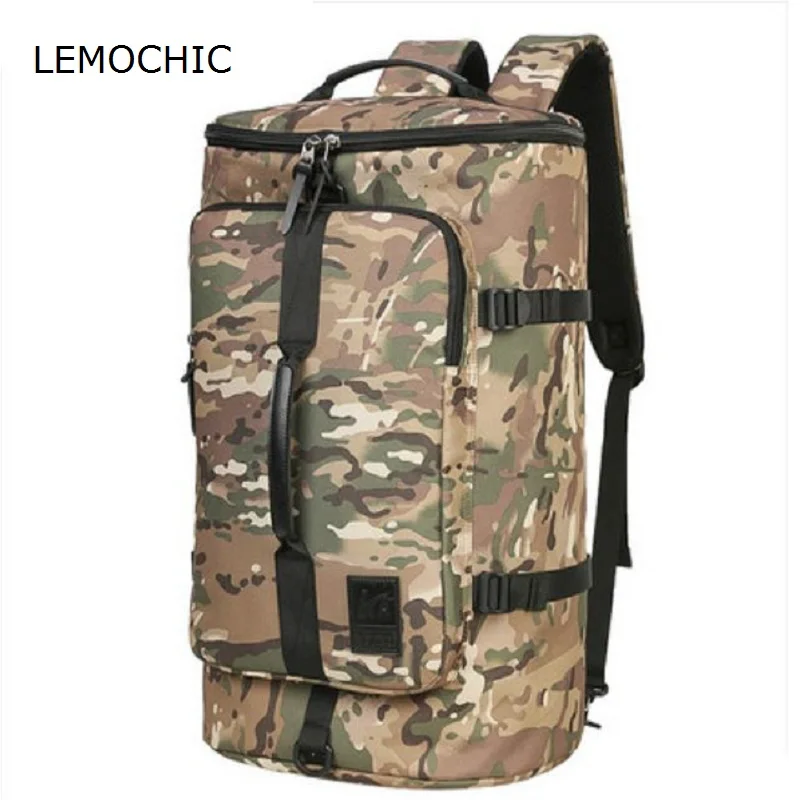 

LEMOCHIC High quality large capacity men sports bag camping outdoor backpack mochila rucksack portable travel mountaineering bag