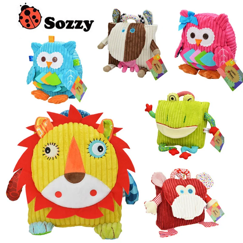 Sozzy Back To School Kids Lovely Backpack Stuffed Plush Animals toys font b Children b font
