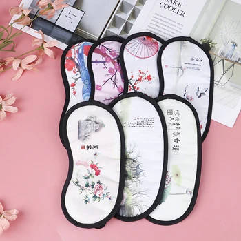 

1 Pcs Chinese wind flower bird eye mask sleep eye mask Travel Relax Eye Patch Random Hot
