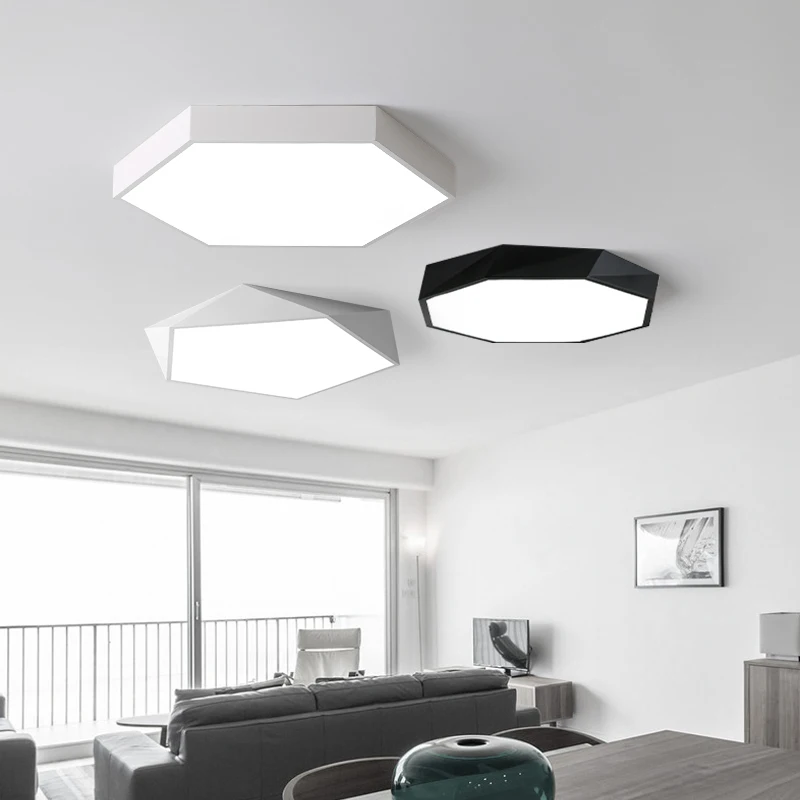 Luminárias de Teto Lâmpada para Sala de Estar Decoração de Interiores Post Modern Led Teto Luminária Quarto Casa Arte Criativa