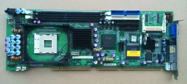 100% OK Original IPC Board ROCKY-6160G ROCKY-6160G-R10 Full-size CPU Card ISA Industrial Mainboard PICMG 1.0 with CPU RAM LAN