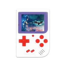 Детские мини портативные видеоигры ЖК-Консоль поддержка подключение к телевизору плеер руководство Micro usb зарядка