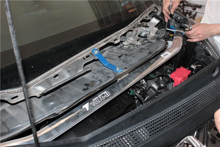 TTCR-II для Honda FIT Jazz 2009-2013 подвесная система стойки бар автомобильные аксессуары стабилизатор со сплава бар автомобильный Стайлинг Натяжной стержень