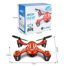 Mini Fpv Quadcopter With Camera HD Wifi Real-time Transmission Dron Jjrc H6w Rc Drones Remote Control Toys Flying Rc Helicopter