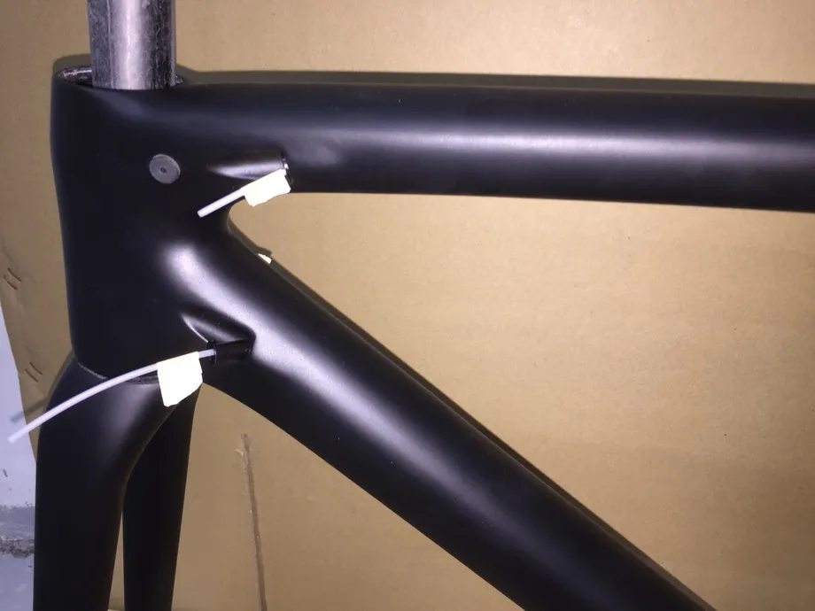 Excellent CARROWTER super ultra light 790g carbon road bike frame bicycle frames carbon fiber cheap framework handwork full carbon bikes 1