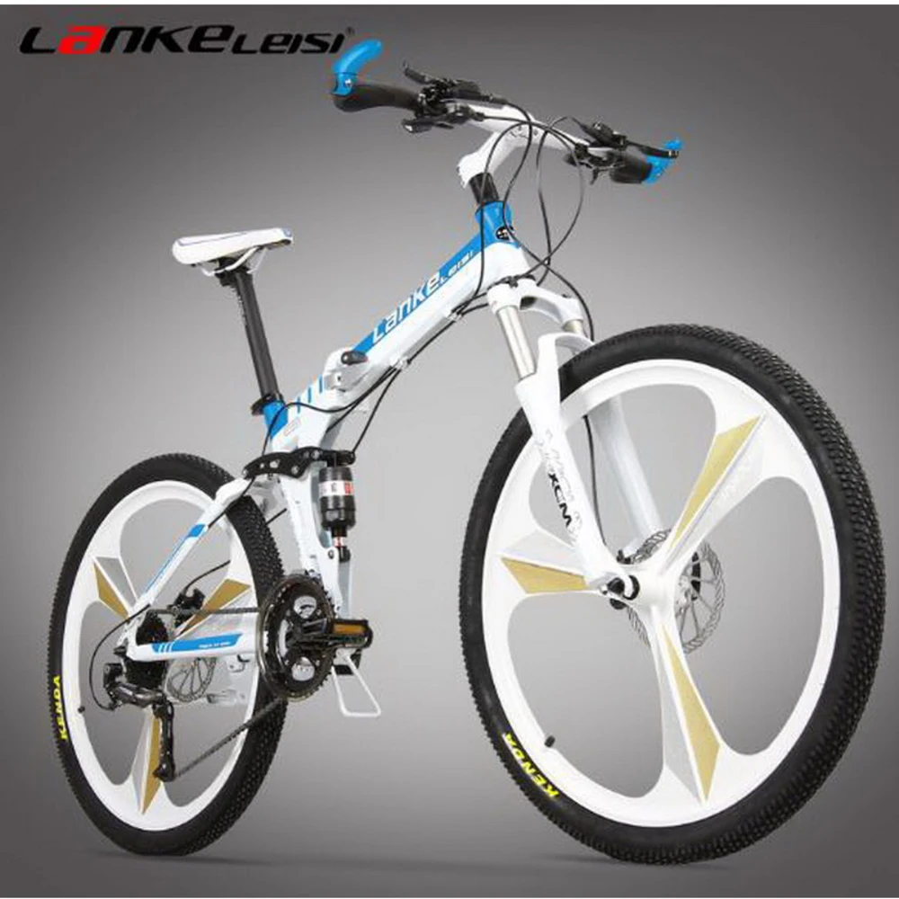 

Folding bicycle / 26 inch 21/27 speed oil brake one folding mountain bike men and women positioning flywheel