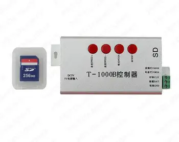 

T-1000B,led pixel controller,support WS2801,LPD6803,WS2811,TM1804,TM1809,LPD8806.Etc;max 2048pixels controlled