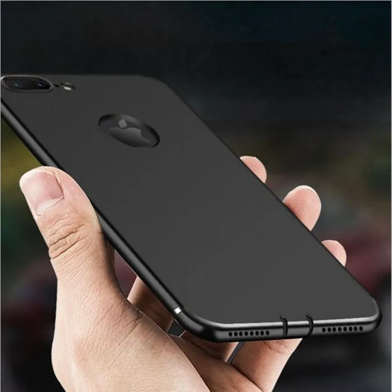 Роскошный Матовый Мягкий силиконовый чехол для iPhone 6 чехлы 6s Plus 5 5S S полное