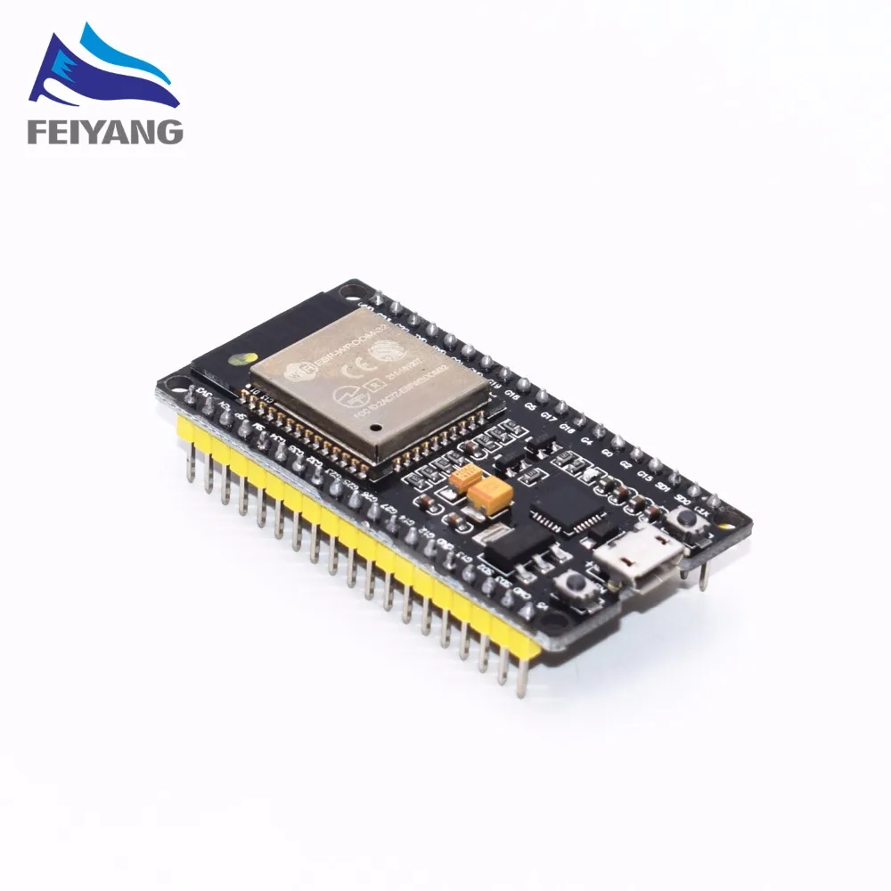 

ESP-32 ESP32 Wireless WiFi Bluetooth Development Board 2.4GHz CP2102 Micro USB Dual Core Module ESP-32S Similar ESP8266
