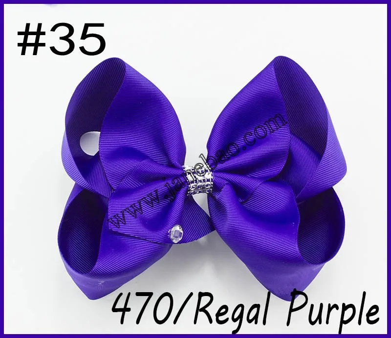 

free shipping 300pcs 8''honestone hair bows big Signature Hair Bow Dance Cheerleader Pageant Bows