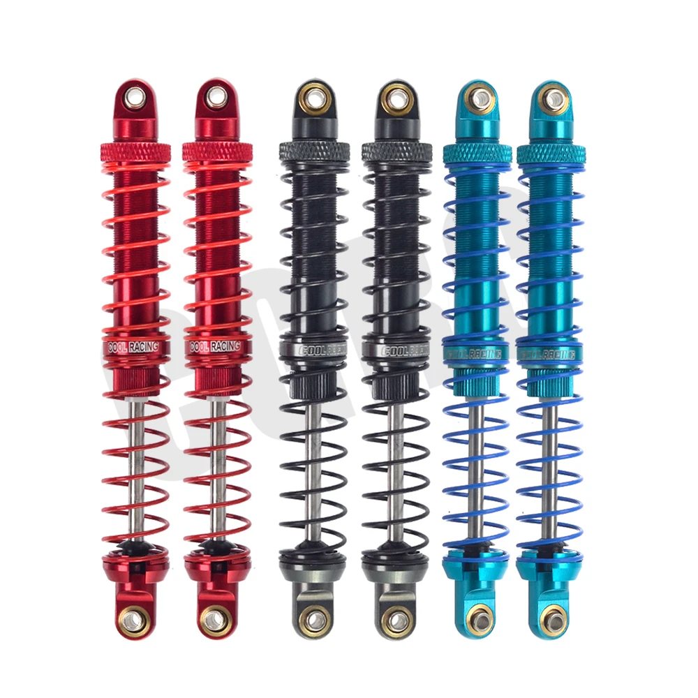 

Double Spring Hydraulic Metal Shock Absorber 100/110mm For 1/10 RC Crawler Car TRX4 D90 Axial Scx10 RC4WD CC01 90046