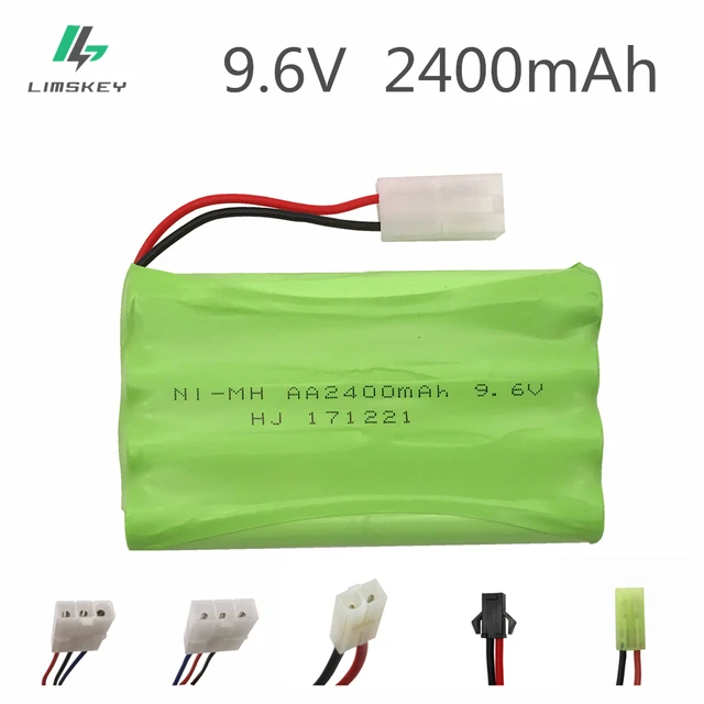 9.6V 2400mAh Ni MH Battery For Remote Control toy RC Car electric