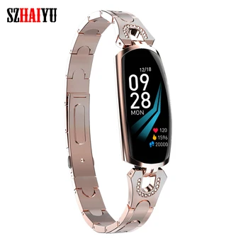 

SZHAIYUY Fashion Female Smart Watch Heart Rate Monitor Blood Pressure Women Smart Bracelet Wristband Fitness Tracker Sports