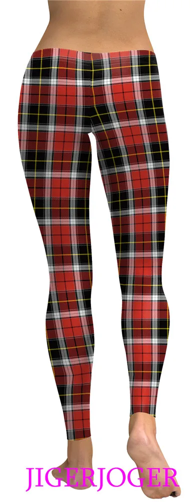 Red grids legging (4)