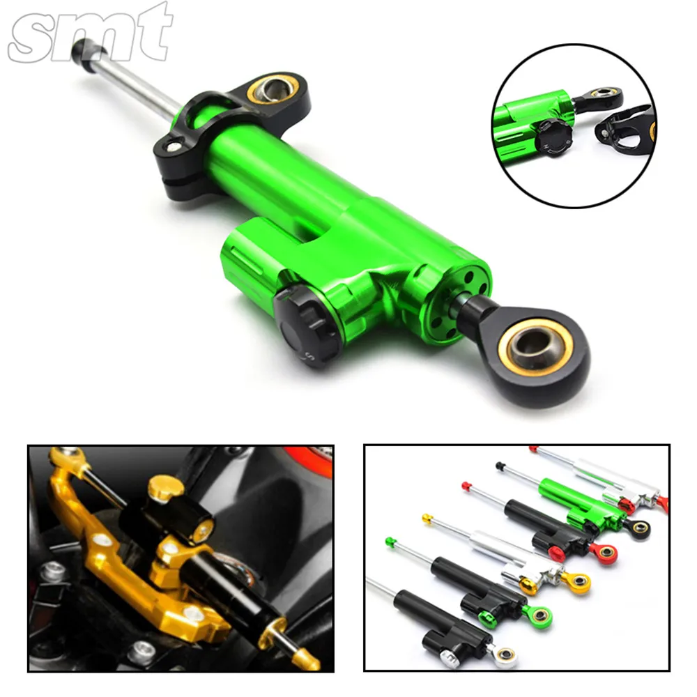 

Universal Motorcycle CNC Damper Steering Stabilizer Damper Linear Reversed Safety Control for yamaha r3 ktm duke 390harley 883