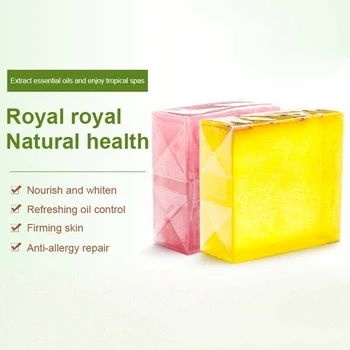 

Thailand Fruit Soap Mask Natural Handmade Whitening Soap Fruits Extract Whitening Reduce Dark Spot White Skin Fast Bright TSLM1