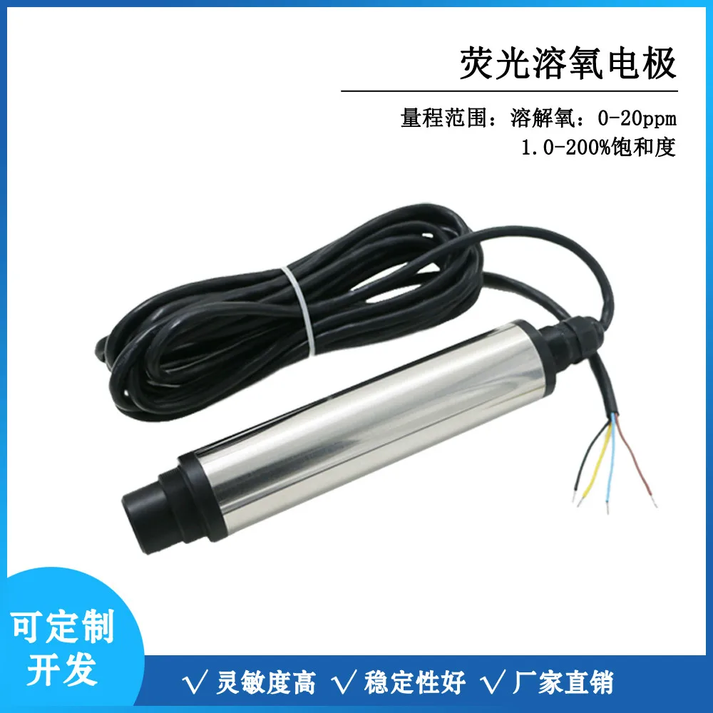 

Fluorescence Dissolved Oxygen Sensor High Quality Water Quality Detection Instrument Dissolved Oxygen Analyzer Probe