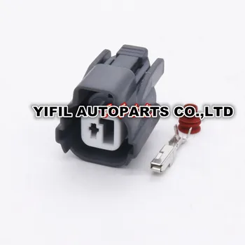 

100pcs/lot 1 Pin/Way Female Sumitomo HW Series Horn Auto Waterproof Plug Voltage Regulator Connector For Honda Fit Accord Civic